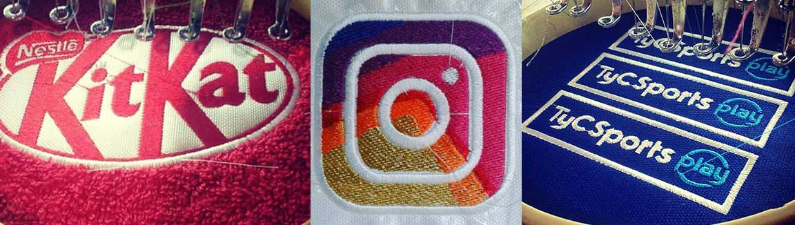 logos bordados